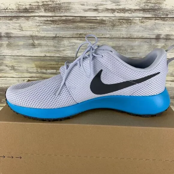 Nike Golf Shoes Mens Size 10 Grey Blue‎ Roshe G Next Nature DV1202-004 - Picture 7 of 15
